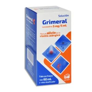 Loratadina 5mg/5ml frasco con 60ml GRIMERAL
