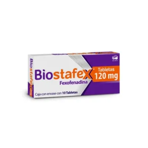 Fexofenadina (Allegra)120 Mg Con 10 Tabs, Biostafex