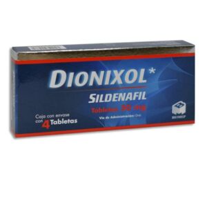 DIONIXOL (SILDENAFIL 50 MG, CON 4 TABLETAS)