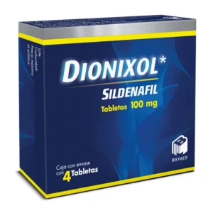 Sildenafil 100 mg, 4 tabs / DIONIXOL