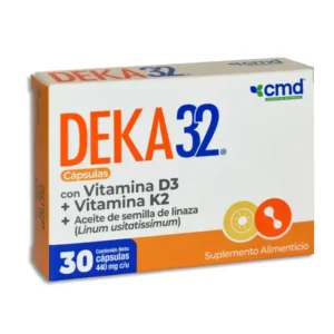 Vitamina D3 + Vitamina K2 + Linaza Deka 32