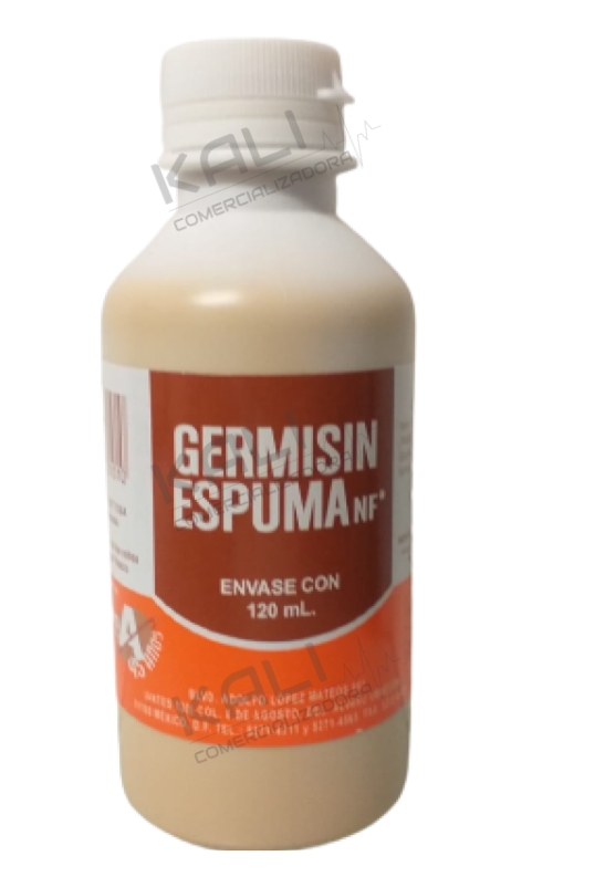 GERMISIN ESPUMA SOLUCION ANTISEPTICA (YODOPOVIDONA) 120 ML
