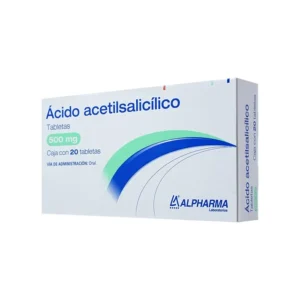 Acido Acetilsalicilico 500 Mg Antacsal (Aspirina Generica)