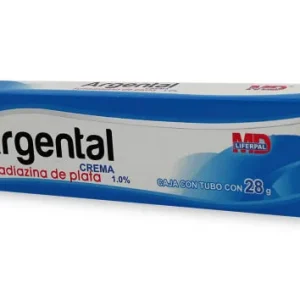 Sulfadiazina De Plata 1% Crema 28 G Argental