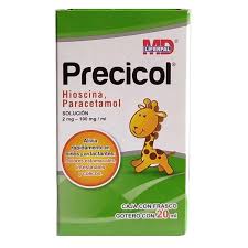 Hioscina, paracetamol 2mg-100ml/ml c/20ml gotero