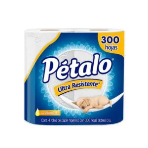 Papel higienico petalo ultra resistente