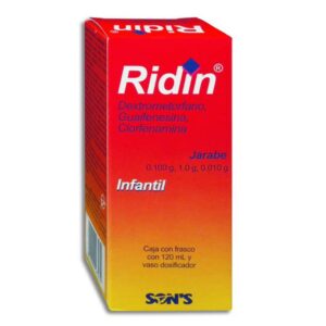 Ridin, dextrometorfano, guafenesina, clorfenamina pediatrica