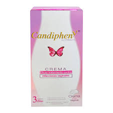 Clotrimazol 20 mg, crema, caja con 3 aplicadores CANDIPHEN-V