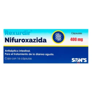 REXURDIR (NIFUROXAZIDA) 400 MG CON 16 CAPS