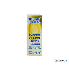 Vomisin (Dimenhidrato) Inf. Gotas 15 Ml - Gotas Para Mareo