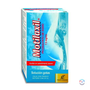Picosulfato de sodio, solución gotas, 7.5mg/ml, caja con frasco gotero con 30 ml, MOTILAXIL / FARMACOS CONTINENTALES