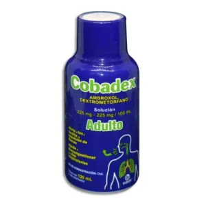 Cobadex Adulto Solucion. Ambroxol Y Dextrometorfano 225Mg/100Ml
