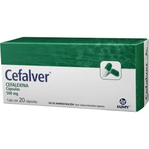 Cefalver 500mg 20caps.(35%)