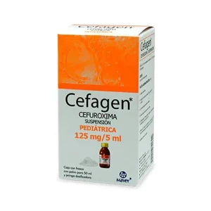 Cefuroxima 125mg/5ml c/ 50ml