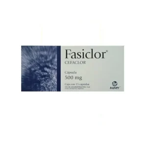 Cefaclor 500mg c/ 15 capsulas fasiclor