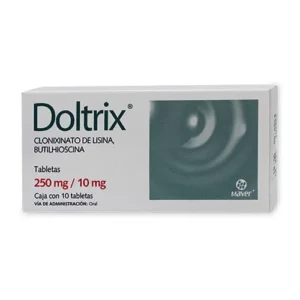 Doltrix clonixinato de lisina. hioscina 250mg-10mg c/10 tabs