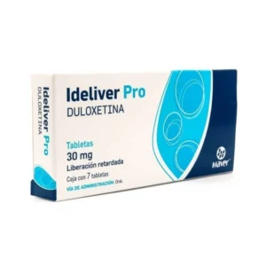 IDELIVER PRO (DULOXETINA 30 MG CON 7 TABS