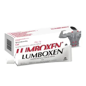 Lumboxen 35 Grs (Naproxeno/Lidocaina) Rojo