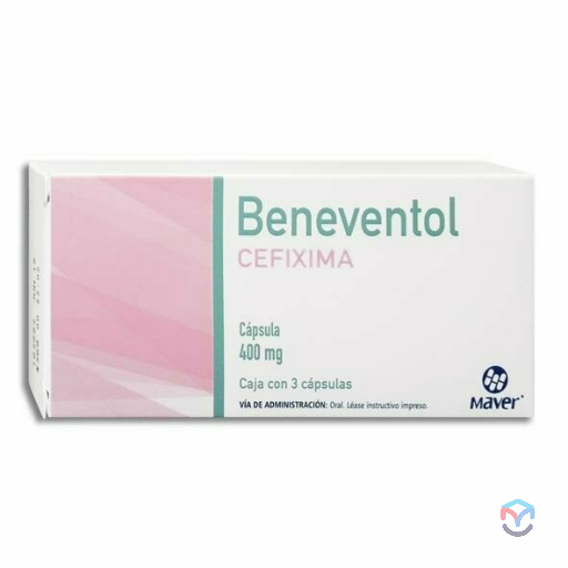 Cefixima 400mg c/3 caps MAVER