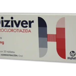 Hidroclorotiazida 25mg c/20 tabs