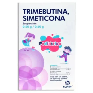 Trimebutina, simeticona pediatro suspensión