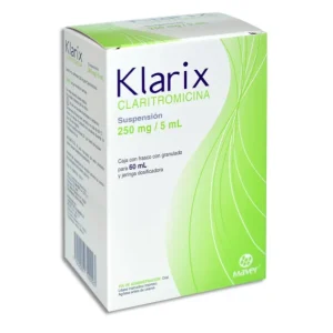 Claritromicina 250mg/5ml 60 ml