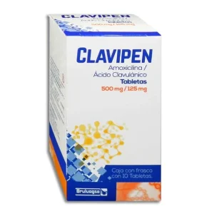 CLAVIPEN (AMOXICILINA  CON ACIDO CLAV. 500/125 MG