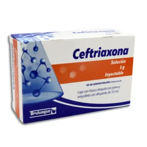 CEFTRIAXONA 1G (BRULUAGSA )