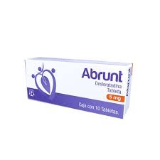 Desloratadina abrun 5mg c/10 tabs