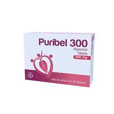 PURIBEL, ALOPURINOL 300 MG 20 TABS