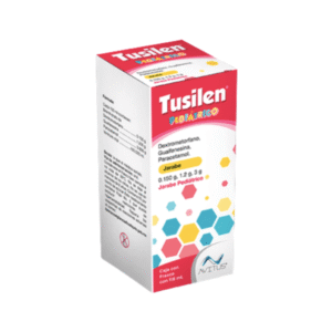 Tusilen Dextrometorfano, guaifenesina, paracetamol jarabe pediatrico 118ml