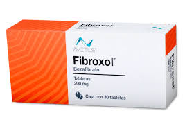 FIBROXOL (BEZAFIBRATO) 200 MG CON 30 TABLETAS