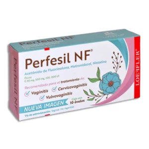 Acetonido de flucinolona, metronidazol, nistatina c/10 ovulos