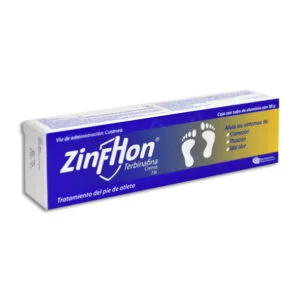 Zinfhon Terbinafina. Crema 1%