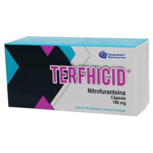 Nitrofurantoina 100mg c/40 caps TERFHICID