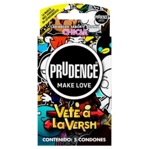 CONDONES LUBRICADOS PRUDENCE VETE A LA VERSH CON 5