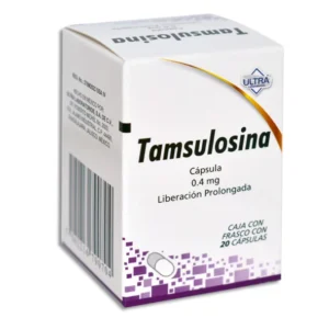 Tamsulosina Ultra .4mg  20 caps