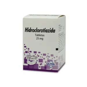 Hidroclorotiazida 25Mg C/ 20 Tabs Ultra "Oferta Hasta Marzo"¡¡
