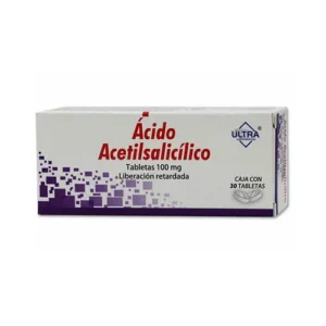 Ácido Acetilsalicílico 100Mg C/30 Tabs Ultra (Aspirina Protec)