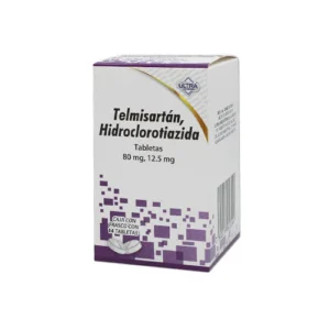 Telmisartan hidroclorotiazida 80mg/ 12.5 c/ 14 tabs