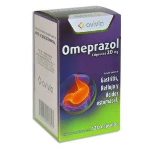 OMEPRAZOL 20 MG CON 120 CAPS (AVIVIA)