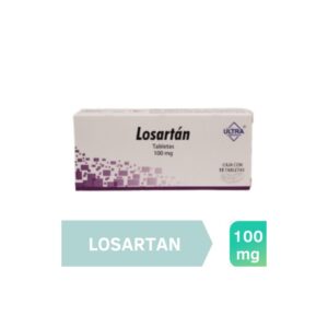 LOSARTAN 100  MG CON 17 TABS