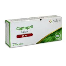 CAPTOPRIL 25 MG 30 TABS