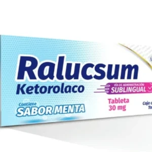 RALUCSUM KETOROLACO SUBLINGUAL MENTA 30 MG CON 6