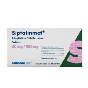 Siptatinmet Siptagliptina/metformina 50mg/850mgc/28 tabs