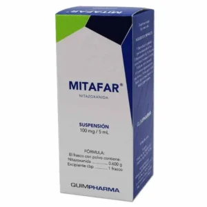 Mitafar (Nitazoxanida) 30 Ml, Jarabe