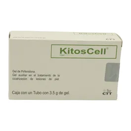 KitosCell. Gel de pirfemidona, caja con un tubo con 3.5 de gel. CTT