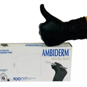 Guantes De Nitrilo Negros Grandes
