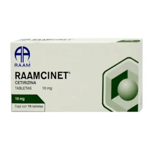Cetirizina 10 mg, 10 tabs / RAAMCINET