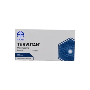 Oxitetraciclina 500mg c/ 16 caps tervutan